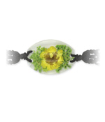 Gelbe Blume Armband